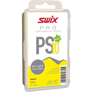 Swix Pro Performance Speed PS10 Yellow Wax - 60g 2024