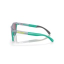 Oakley Frog Skins Range Sunglasses Trans Lilac/Celeste Frame / Prizm Jade Lens image 3