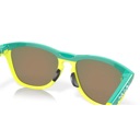 Oakley Frog Skins Hybrid Sunglasses Celeste/Tennis Ball Yellow Frame / Prizm Ruby Lens image 2