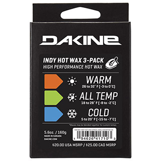Dakine Indy Hot Wax - 3-Pack 2024